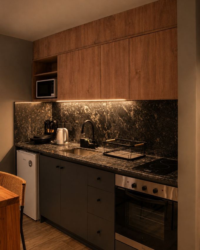 Cocina a medida fabricada por ANZ