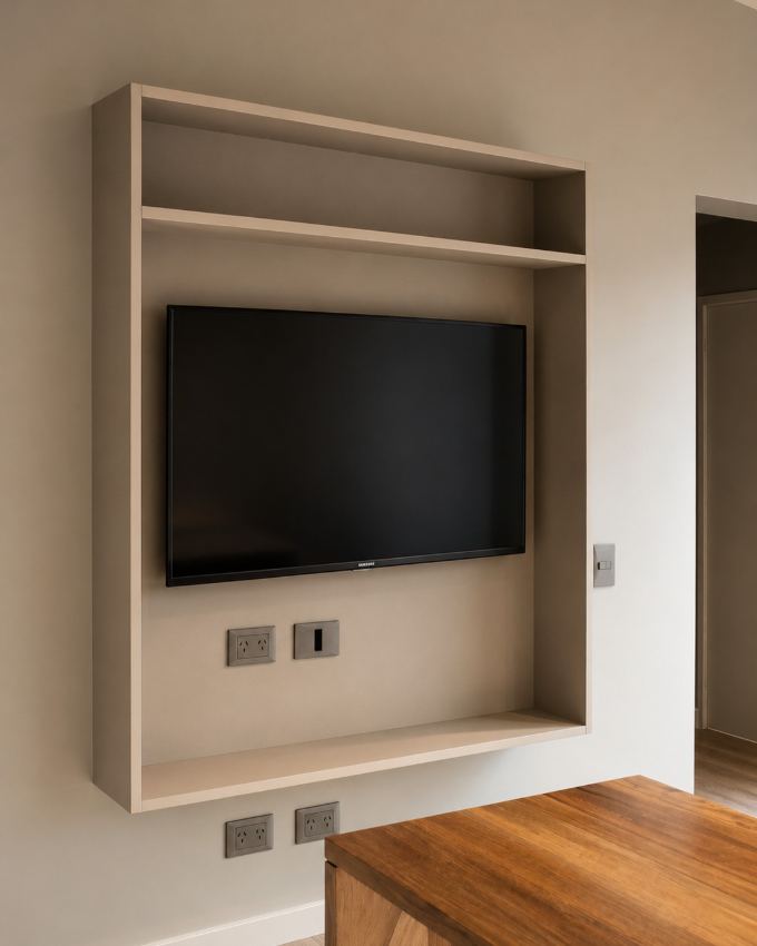 Rack de TV a medida fabricado por ANZ